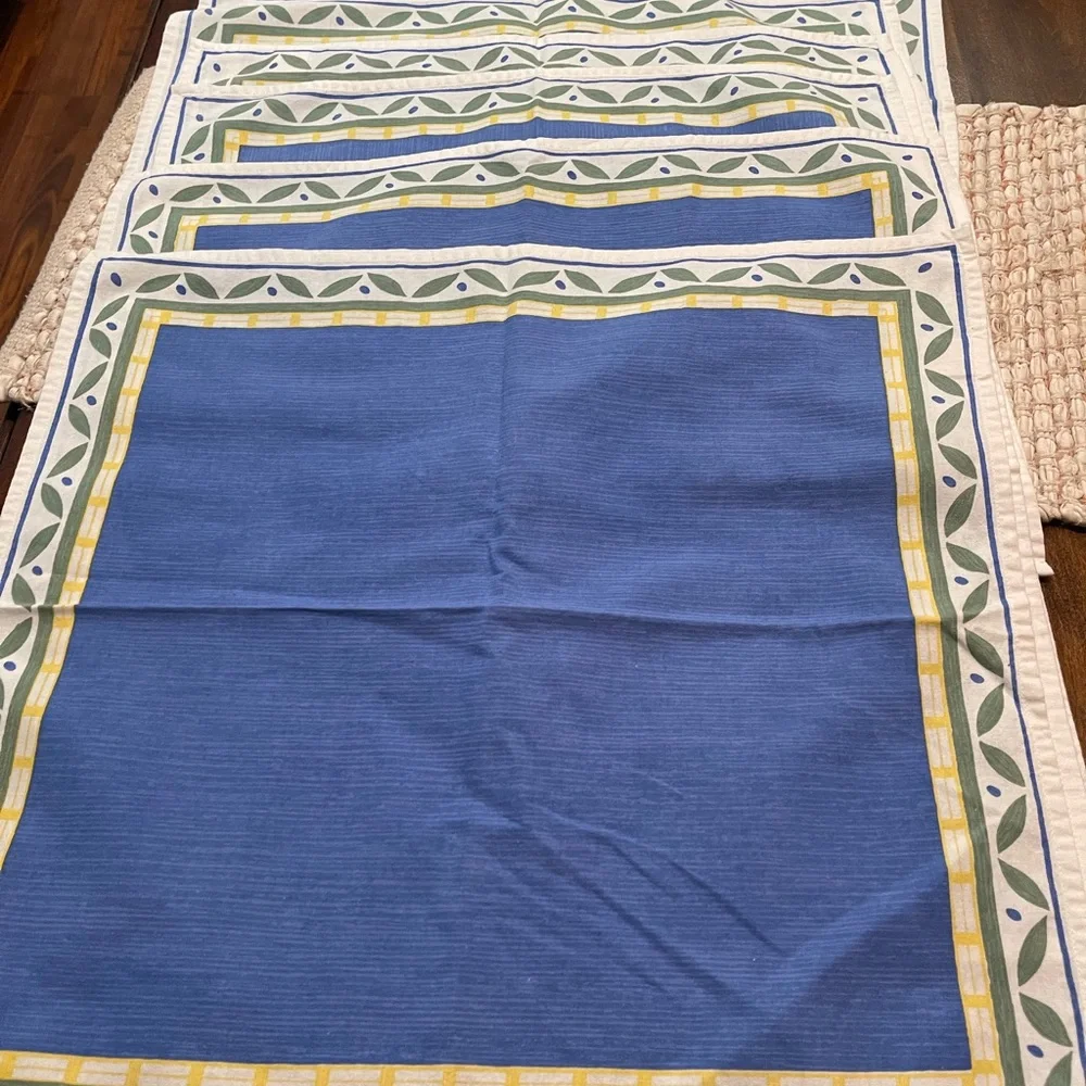 MARISOL By WILLIAMS-SONOMA SET OF 8 BEAUTIFUL COTTON NAPKINS